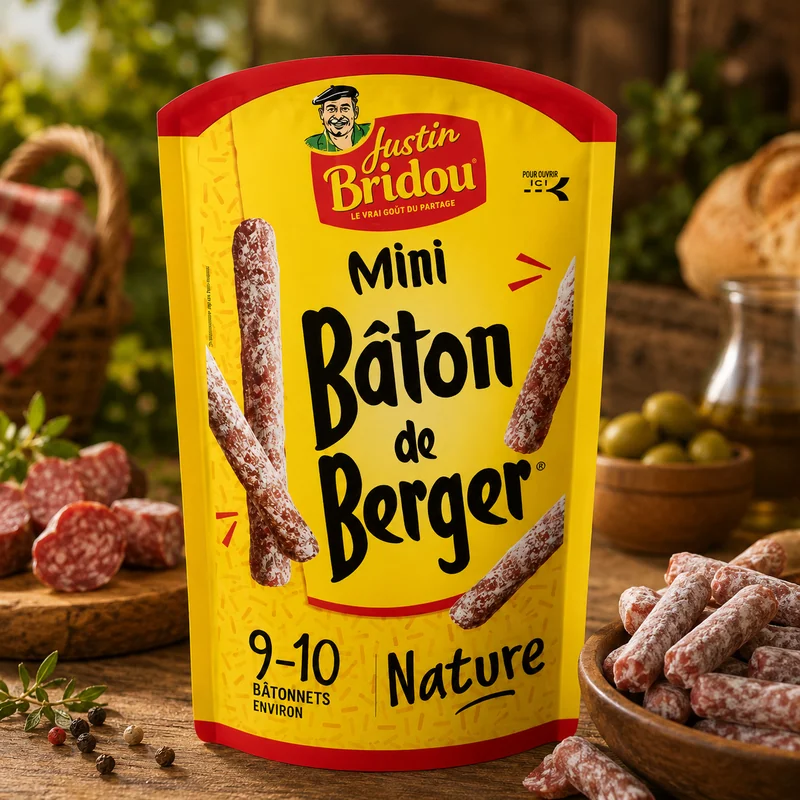 Saucisson Justin Bridou